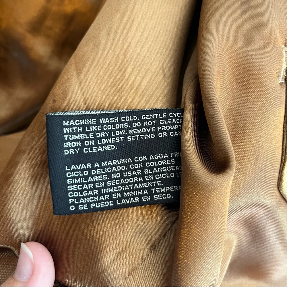 Weatherproof Men's Chore Jacket, Faux Suede, Tan, Size XL, Vintage style - Picture 6 of 12